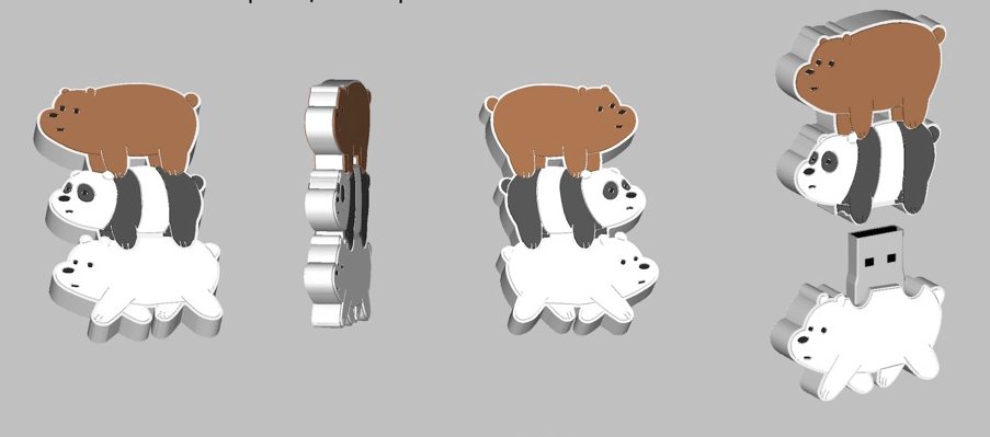 Prototyping and 3D Modeling Bears