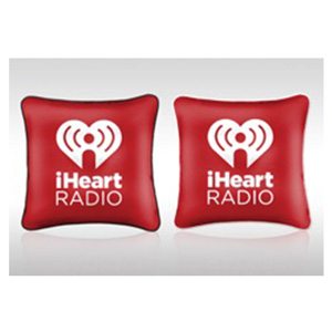 I Heart Radio Red Pillow