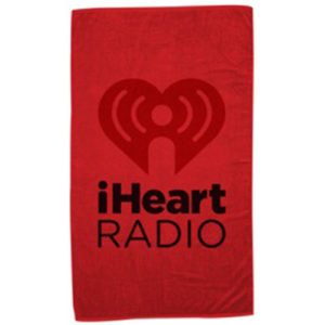 I Heart Radio Red Blanket
